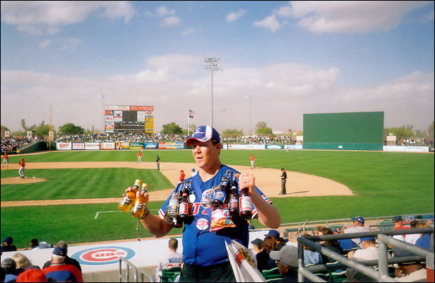 Hey! Get a beer get a cold beer here!