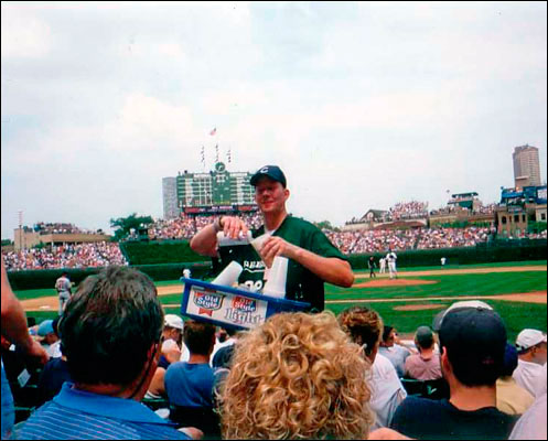 Mark the Beer Guy @ Wrigley Field