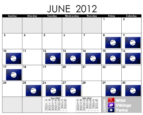 June Calendar