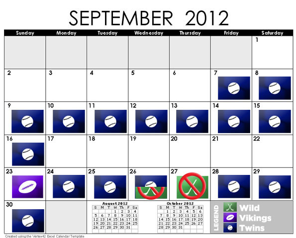 September Calendar